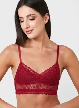 Lace Detail Bralette 