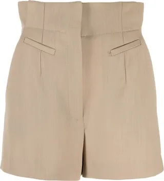 High-Waist Tailored Shorts