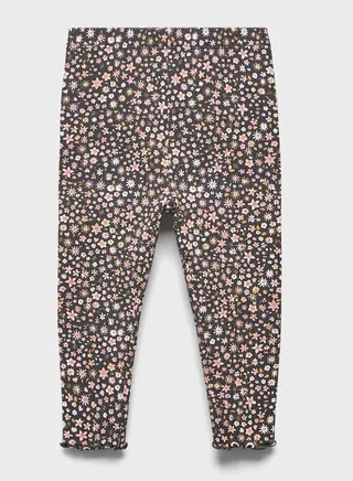 Infant Floral Print Leggings 