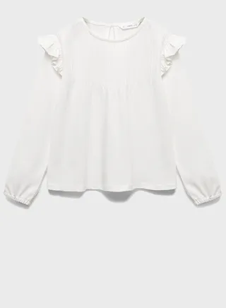 Kids Ruffle Detail Top 