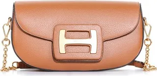 Hogan Logo Plaque Shoulder Bag