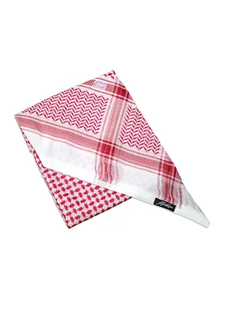 Classic Shemagh Red/White 