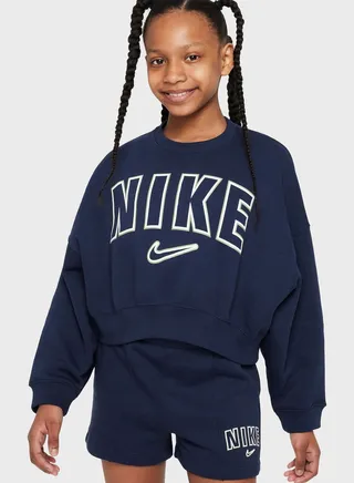 Kids Trend Printed Fleece Sweatshirt 
