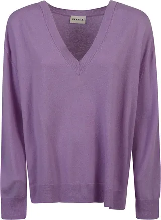 Oversized V-neck Jumper