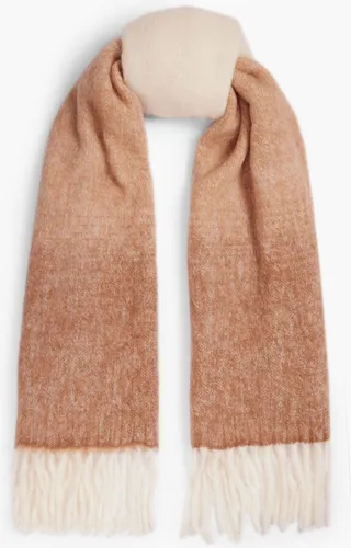 Dégradé alpaca-blend scarf