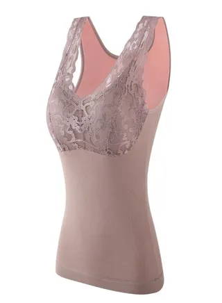 Body Beautifying V-neck Base Vest 