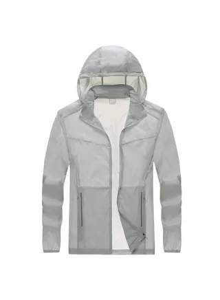 Outdoor Stretch Breathable UV Resistant Overcoat 