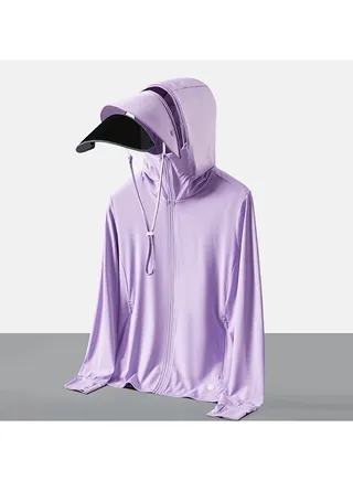 Outdoor Stretch Breathable UV Resistant Overcoat 