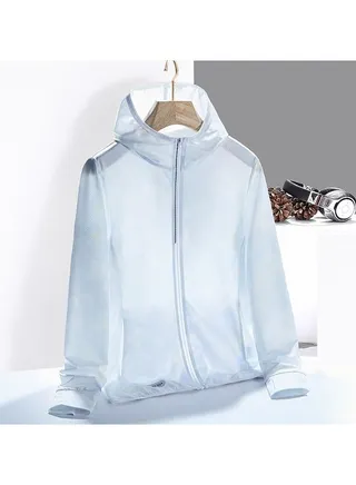 Outdoor Stretch Breathable UV Resistant Overcoat 