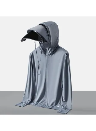 Outdoor Stretch Breathable UV Resistant Overcoat 