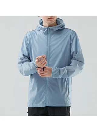 Outdoor Stretch Breathable UV Resistant Overcoat 