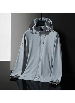 Outdoor Stretch Breathable UV Resistant Overcoat 