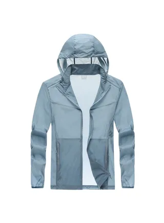 Outdoor Stretch Breathable UV Resistant Overcoat 