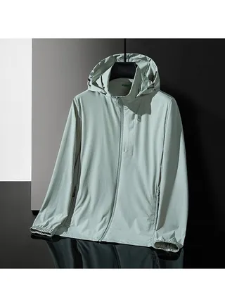 Outdoor Stretch Breathable UV Resistant Overcoat 