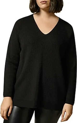 Marina Rinaldi Albatros V Neck Sweater
