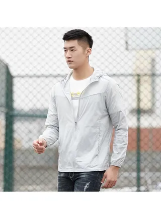 Outdoor Stretch Breathable UV Resistant Overcoat 