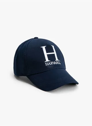 Harvard Licensed Embroidered Cotton Cap Hat