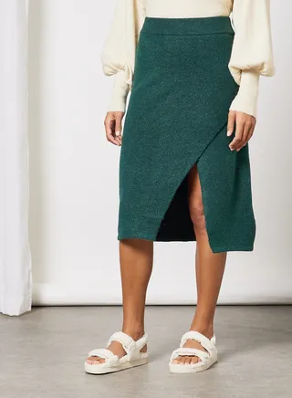Wrap Skirt Green 