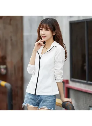 Outdoor Stretch Breathable UV Resistant Overcoat 