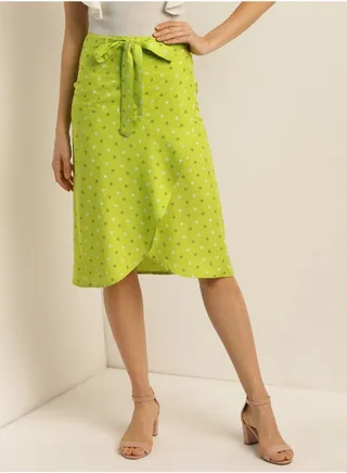 Fashion Bottom Skirts Lime 
