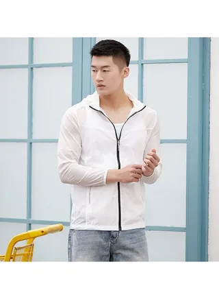 Outdoor Stretch Breathable UV Resistant Overcoat 
