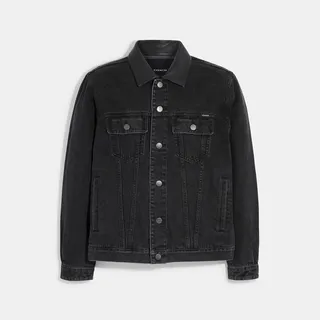 Solid Denim Jacket