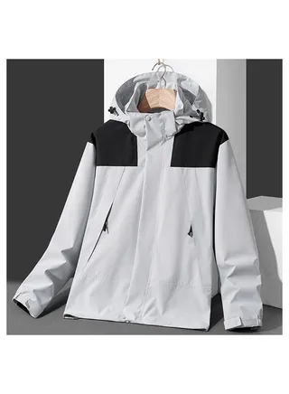Thin Outdoor Hooded Windproof And Waterproof Overcoat 