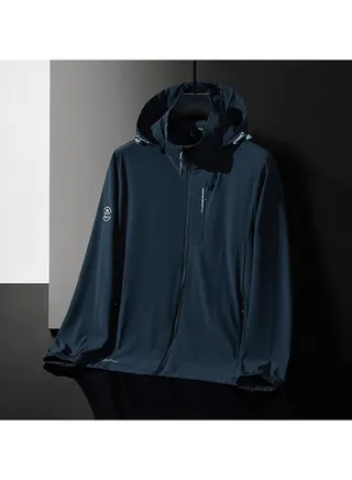 Outdoor Stretch Breathable UV Resistant Overcoat 