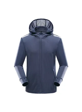 Outdoor Stretch Breathable UV Resistant Overcoat 
