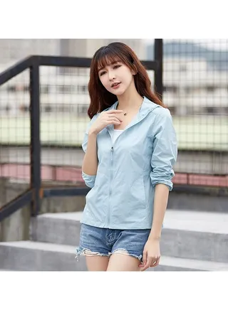Outdoor Stretch Breathable UV Resistant Overcoat 