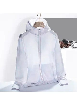 Outdoor Stretch Breathable UV Resistant Overcoat 