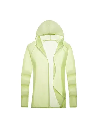 Hooded Outdoor UV Protection And Sun Protection Clothing 