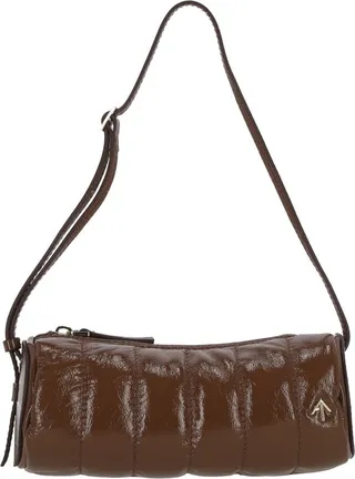 Manu Atelier Padded Cylinder Shoulder Bag