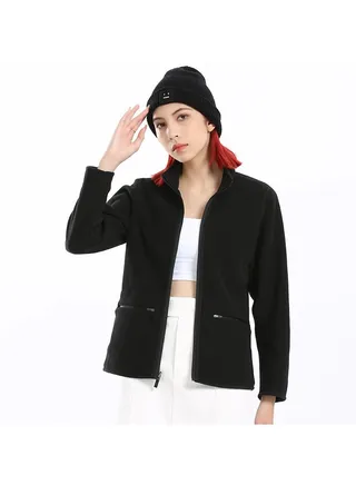 Wear A Reversible Fleece Overcoat On Both Sides 