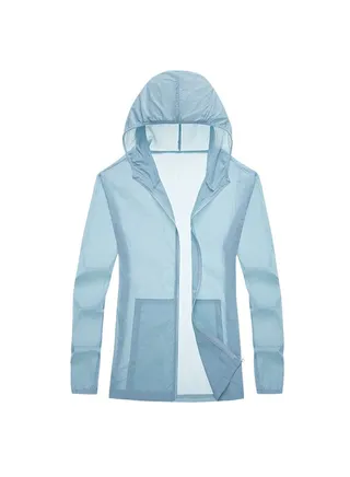 Outdoor Stretch Breathable UV Resistant Overcoat 