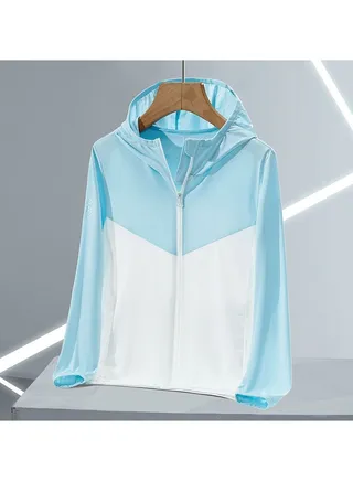 Children's Outdoor Breathable And UV Resistant Overcoat 