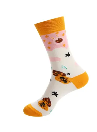 Unisex Absorb Sweat and Deodorize Socks 3 Pairs High Quality Socks One Size Fits All 