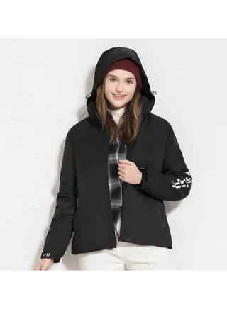 Three-in-one Detachable Two-piece Hood Waterproof Overcoat 