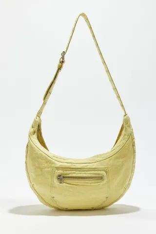 UO Darci Washed Denim Shoulder Bag