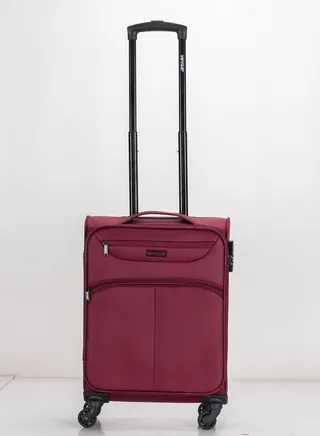 Lightweight Single Piece Luggage 20 Inch Trolley Bag With 4 Spinner Wheels 