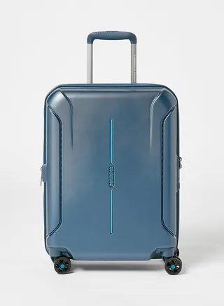 Technum Next Spinner Small Cabin Luggage Metallic Blue 