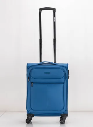Lightweight Single Piece Luggage 20 Inch Trolley Bag With 4 Spinner Wheels 