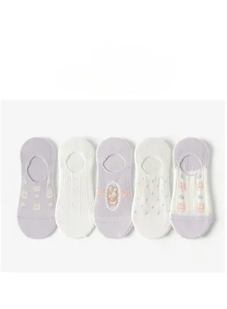 Women Absorb Sweat and Deodorize Socks 5 Pairs High Quality Socks One Size Fits All 