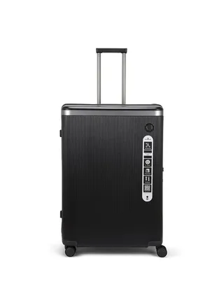 Echolac Dynasty 76.5cm Hardcase Non-Expandable 4 Double Wheel Check-In Luggage Trolley Vulcan Grey - PC142 28 VULCAN GREY 