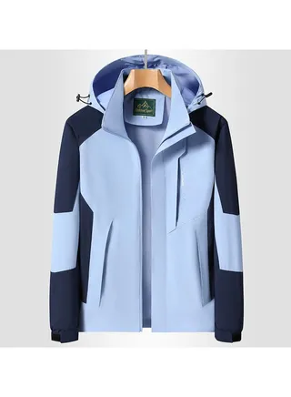 Thin Outdoor Hooded Windproof And Waterproof Overcoat 
