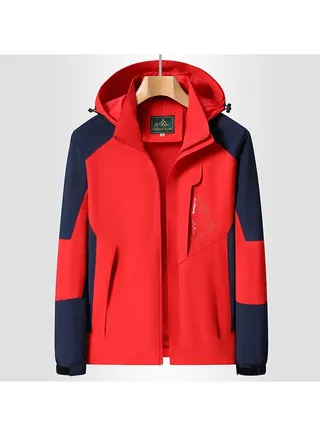 Thin Outdoor Hooded Windproof And Waterproof Overcoat 