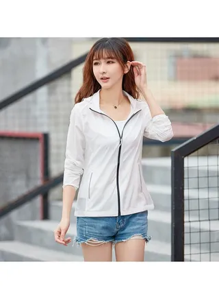 Outdoor Stretch Breathable UV Resistant Overcoat 