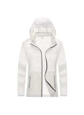 Outdoor Stretch Breathable UV Resistant Overcoat 
