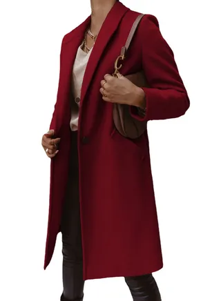 New Autumn And Winter Fashion Simple Overcoat 