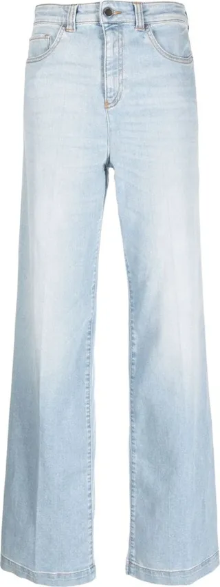 High-Rise Wide-Leg Jeans